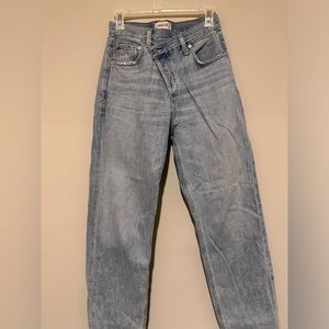 Agolde Criss-Cross Jeans